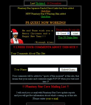 Screenshot of an older design, 16,6 kB, PNG