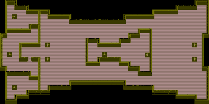 Map of Yellow Dam Floor 1