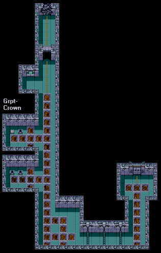 Map of Bio-Plant basement 3, West Block