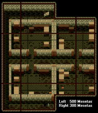 Map of Tonoe Warehouse Basement Basement 2