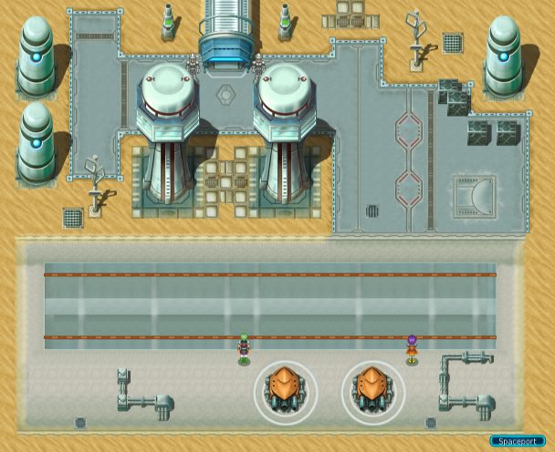 Map of Paseo Spaceport