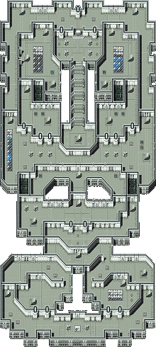 Map of Noah Spaceship floor 1