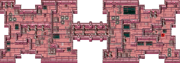 Map of Red Dam basement 1