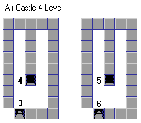 Air Castle Dungeon sub level 3 map