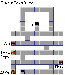 Corona Tower level 3 map