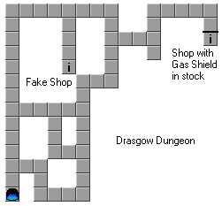 Drasgow Dungeon map