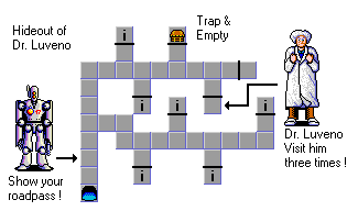 Dr. Luveno's Hideout map