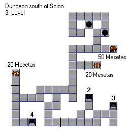 Iala Cave level 3 map