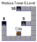 Medusa Tower level 6 map