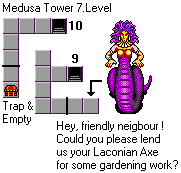 Medusa Tower level 7 map