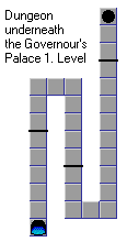 Paseo Palace Dungeon level 1 map