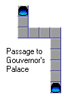 Passageway to Paseo Palace map