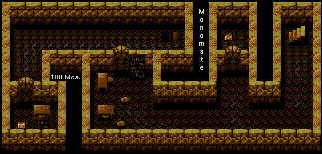 Map of Piata Academy Basement basement 1
