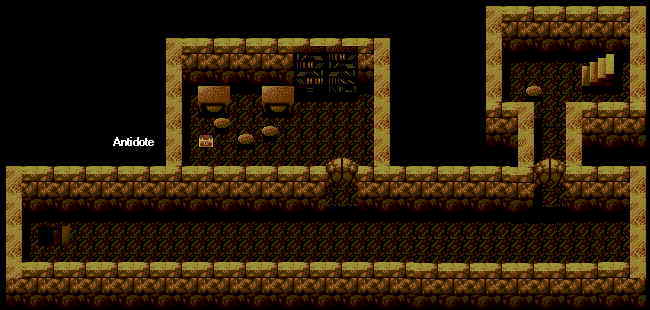 Map of Piata Academy Basement basement 2
