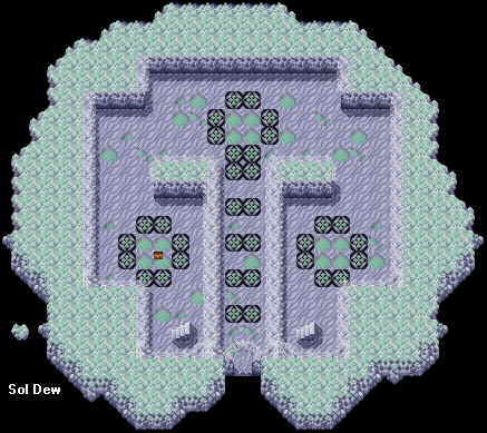 Map of Anger Tower floor 1