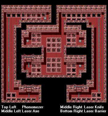 Map of Plate System basement 3