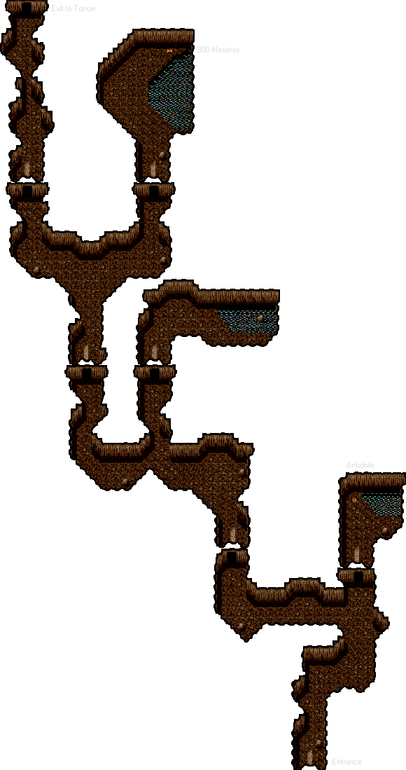 Map of Valley Maze