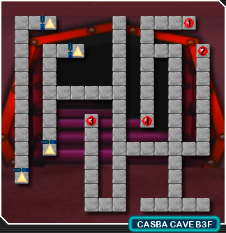 Casba Pass level 3 map