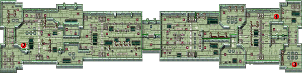 Map of Green Dam floor 1