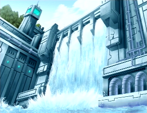 The Blue Dam Opens